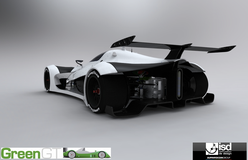 Illustration for article titled GreenGT Electric LeMans: Design And Eco-Mobility Madness